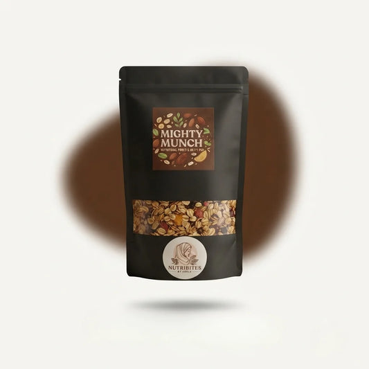 Mighty Munch Chocolate Granola – Premium Crunchy Breakfast & Snack