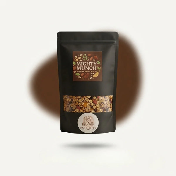 Mighty Munch Chocolate Granola – Premium Crunchy Breakfast & Snack
