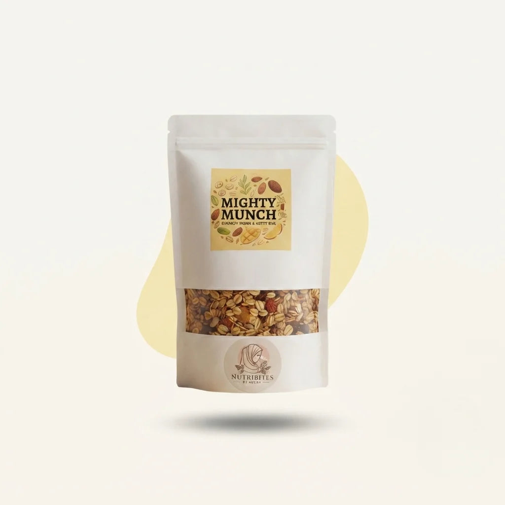 Mighty Munch Mango Granola – Premium Crunchy Breakfast & Snack